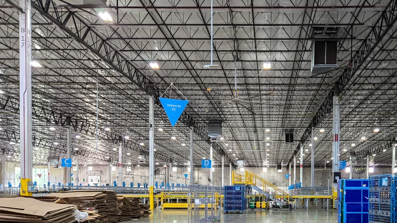 factory industrial lighting
