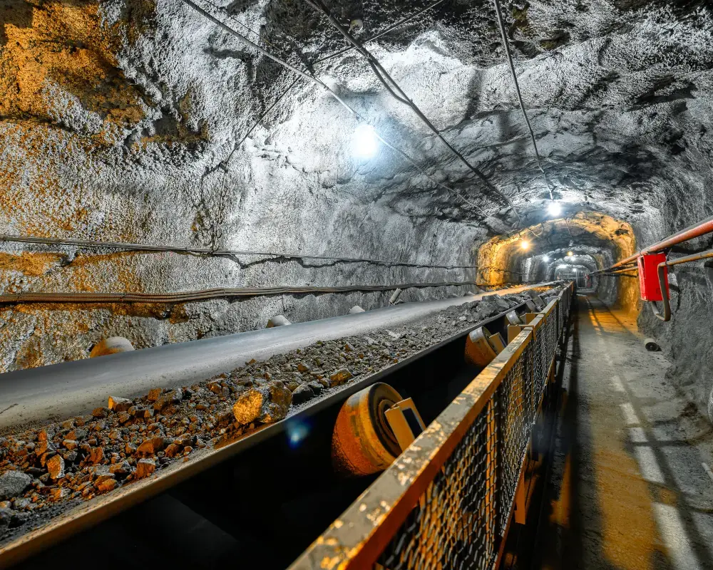 mining tunnel lighting